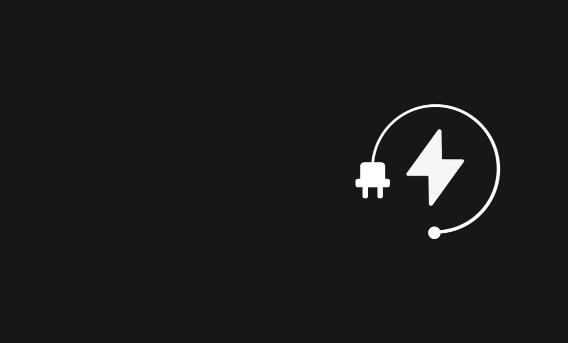 An icon of a plug and a lightning bolt