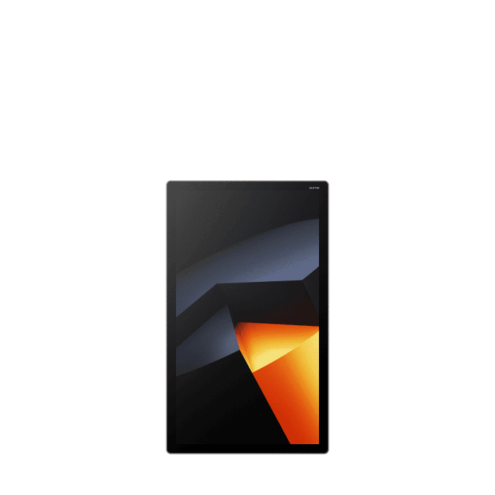 The 18.5-inch Final Flex seen from the front, portrait, on black