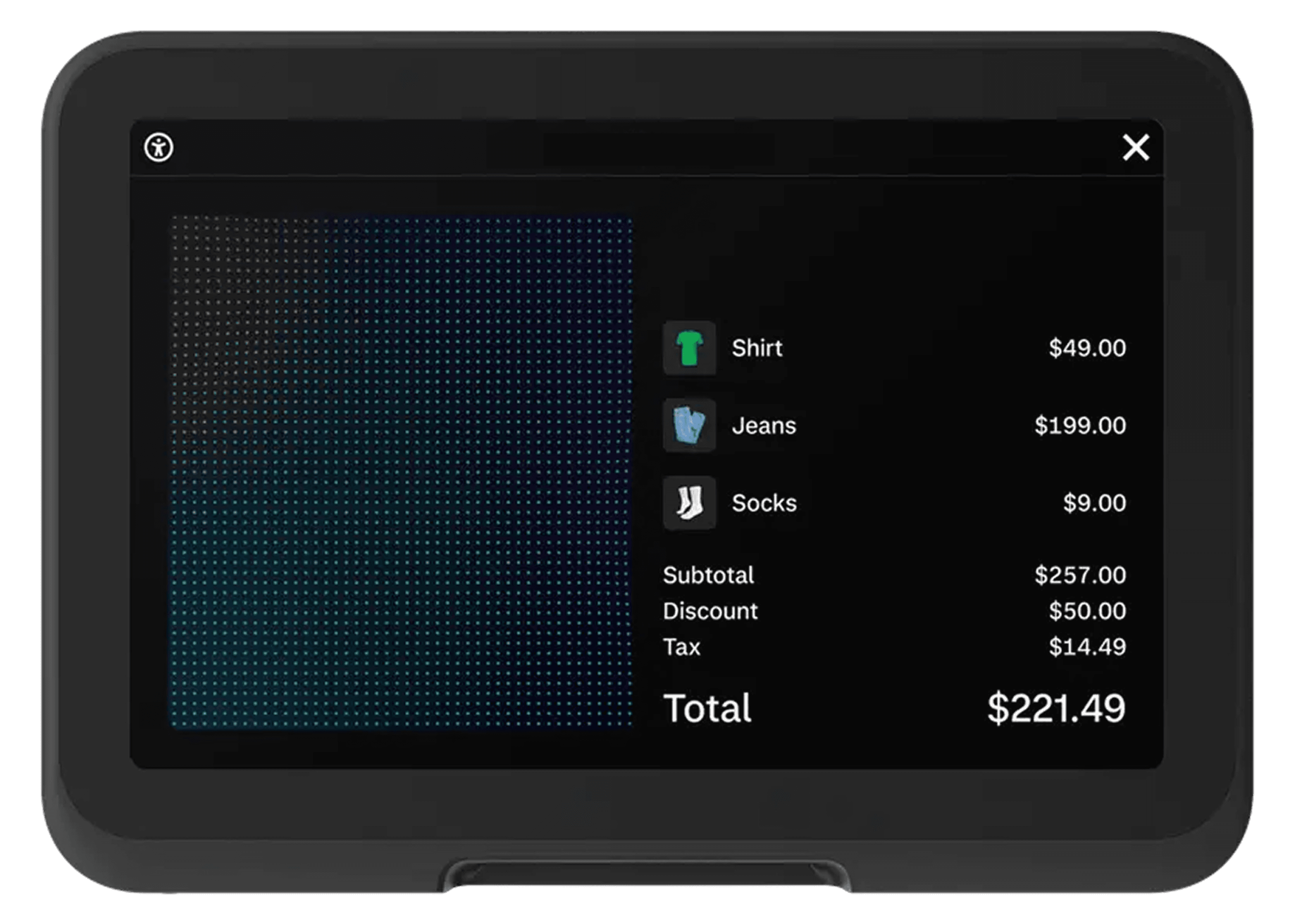 Adyen SFO1 payment terminal
