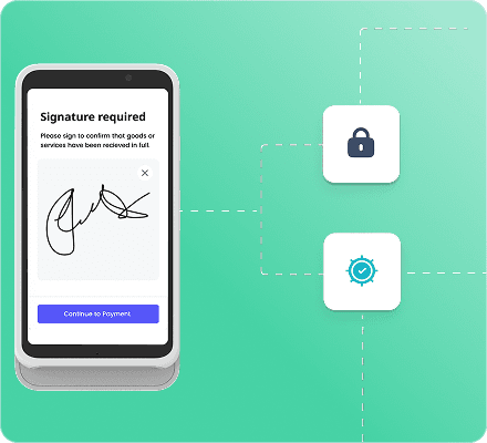 Signature collection on reader