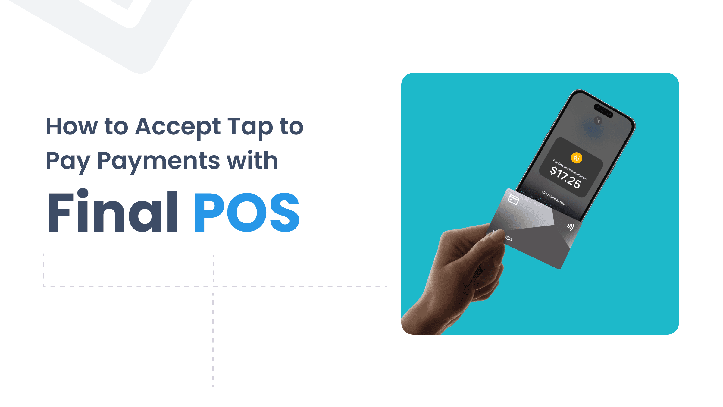 How to Accept Tap to Pay Payments with final