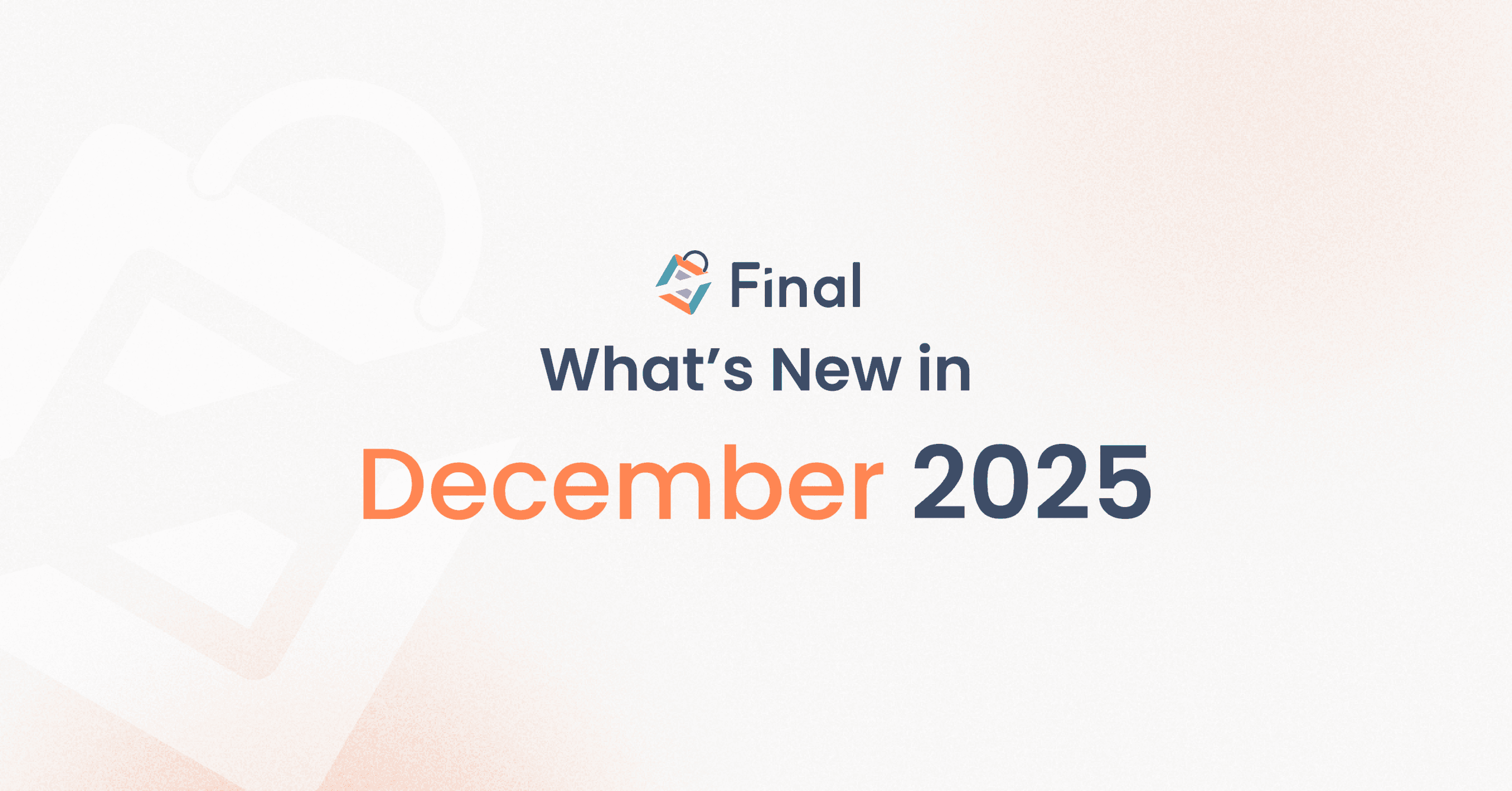 What’s New: December 2025