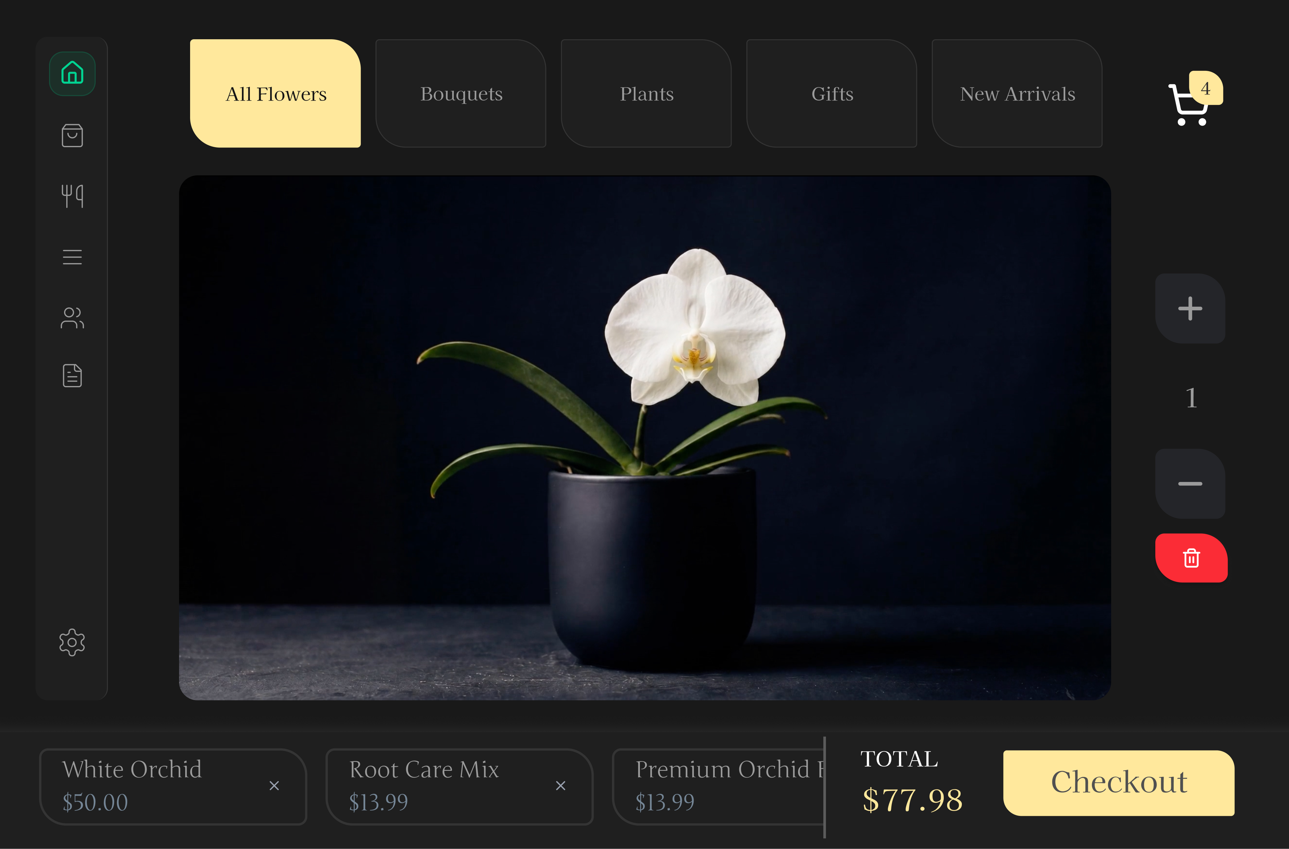 A flower shop's custom POS app — built with Final Flow